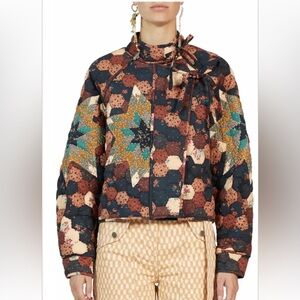 Ulla Johnson Elettra Quilted Patchwork Jacket
